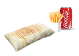 Tacos Poulet + Frites + Coca-Cola Original  33cl Canette