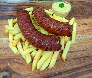 Meniu cârnați trandafir