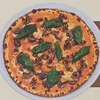 Margherita con funghinapoletana