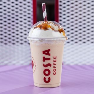 კარამელის ფრაპე საშუალო ზომა