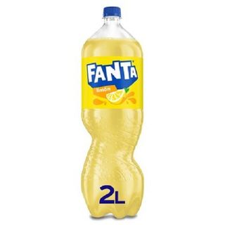 Fanta de limón Refresco botella 2 l