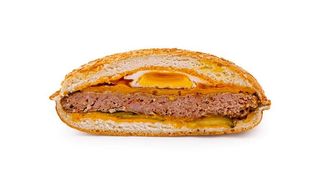 UFO BURGER cu ou 1/230 gr.