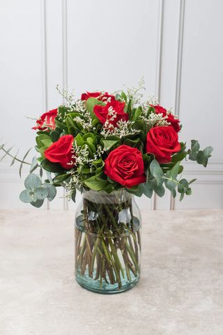 Amor Perfecto - 6 Rosas Rojas