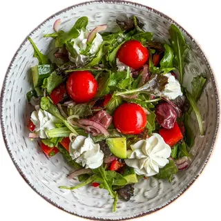 Зелений салат з мусом із Фети (220г)