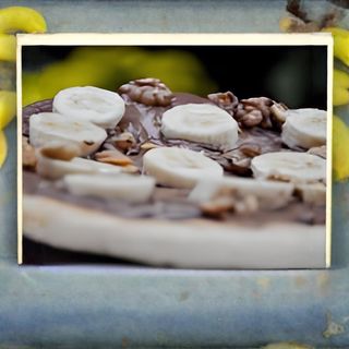 Шоколадова пица с банани (310г)