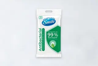 Серветки вологі Smile