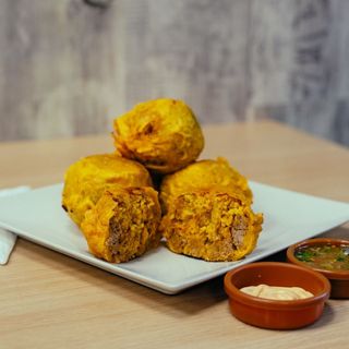Papá rellena 