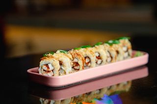 Crunchy Chicken Tempura Sushi