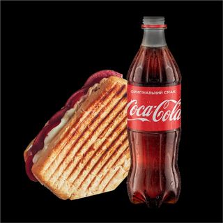 Паніні салямі + Coca-Cola 0,5