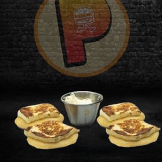 Arepitas con queso y nata