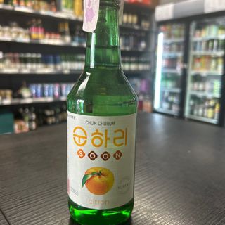 LOTTE CHILSUNG SOJU CHUM-CHURUM (GUSTO CITRON）(ALC. 12％) - 350ML