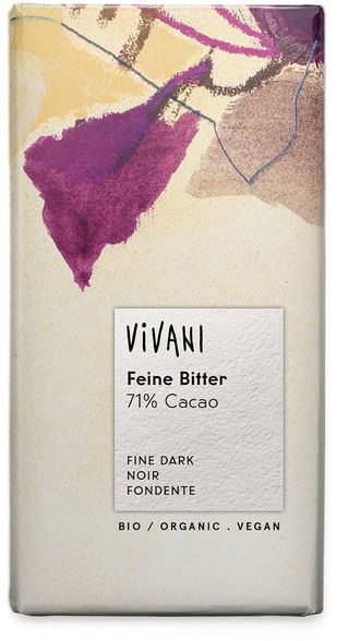 CZEKOLADA GORZKA 71% KAKAO BIO 100 g - VIVANI