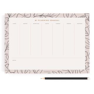 Planificador Flor Minimal S/V A4 - 8435743802550