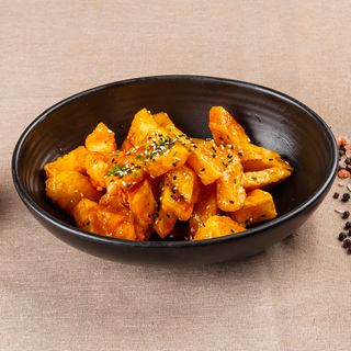 Home fries chilli teriyaki