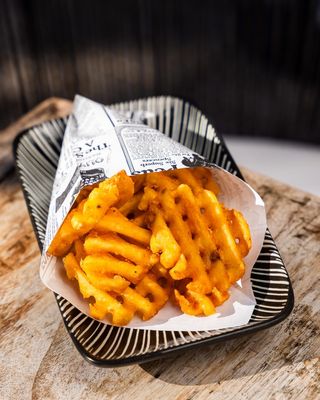 Ración de Patatas Waffle