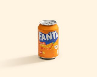 Fanta Naranja Lata