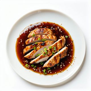 Pechuga De Pollo Al Grill Teriyaki