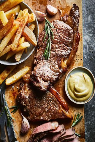 Vueltas de ternera con ajo