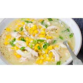 Chicken Corn Soup with Egg