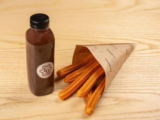 Pack 6 Churros Y Chocolate A La Taza (1/2 L)