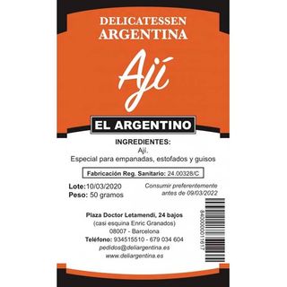 Ají Picante Delicatessen Argentina- 50gr (2311)