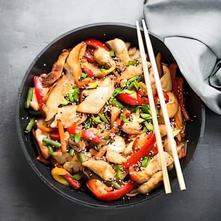 Poulet Sauté Aux Légumes