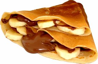 Млинець нутеллою та бананом (190г)