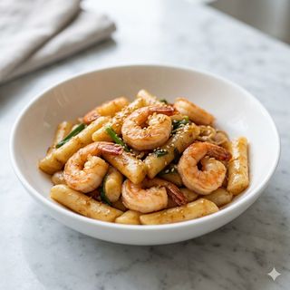 Pastel De Arroz Con Gambas