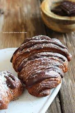 Cornetto al cioccolato