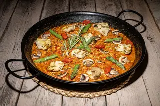 Arròs de verdures