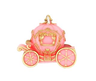 Lumanare marturie caleasca roz 7x3x6 cm