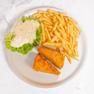 Fritto pohani sir s pomfritom