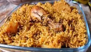 Jumbo chicken pilau 
