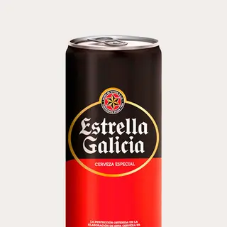 CERVEZA ESTRELLA GALICIA. LATA 33cl