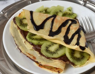 Crêpe Nutella Kiwi