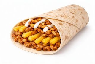 Frytokebab rollo