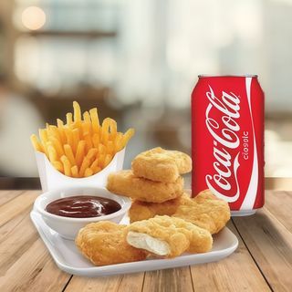 MENÚ NUGGETS (6 UDS.)