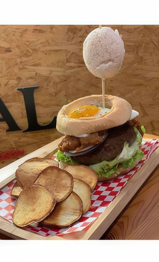 Hamburguesa de bocados