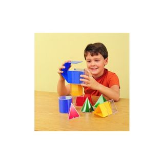 Joc matematic Learning Resources Forme geometrice pliante - 16 piese [3584131]