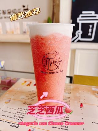 Anguria fresca con cheese crema