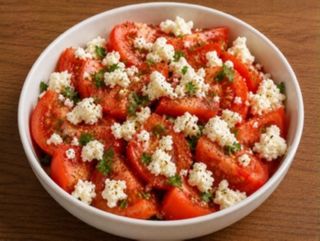 Salată roşii cu telemea