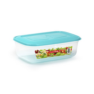 Rectangular Plastic Tupperware 2,5l