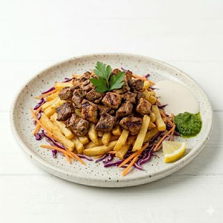 Patatas Fritas con Carne XXL