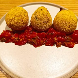 Arancinette di baccalà 