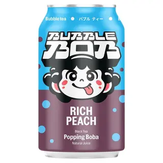 Bubble Bob Rich Peach 330ml