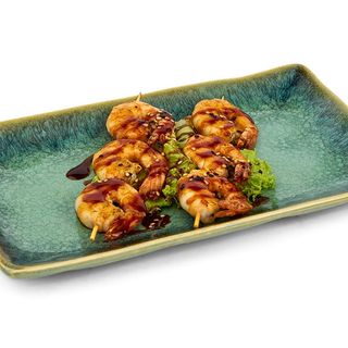 182 Spiedini di gamberi