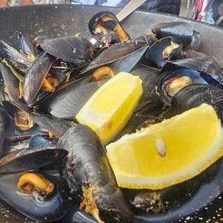 Mejillones del Delta del Ebro al vapor