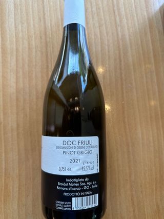 PINOT GRIGIO 0,75L