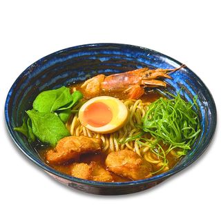 Ebi kushi karaage ramen