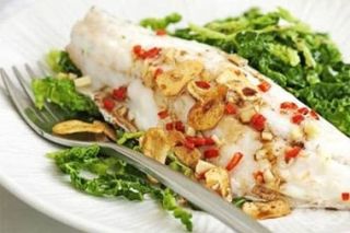 Филетиран лаврак в масло (300г)